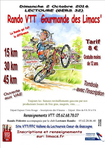 Affiche Rando des Limacs 2016 yann